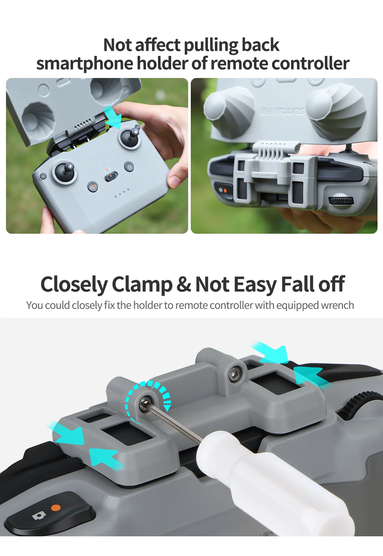2 in 1 Controller Protector Su - Drone Dji Rc 2 ulasan dan harga