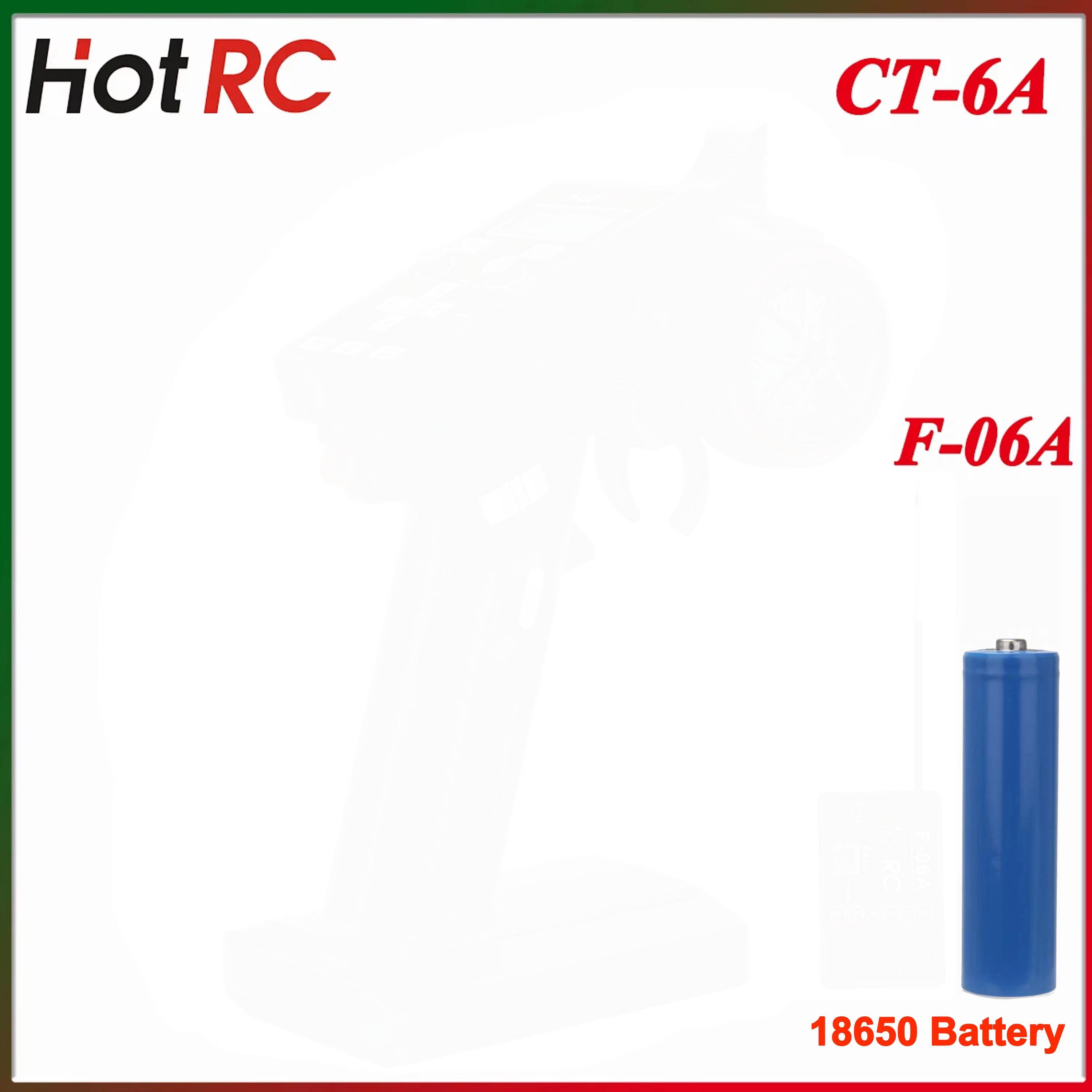 HotRC CT-6A 2.4G 6CH 6 Channel - Drone And Car ulasan dan harga