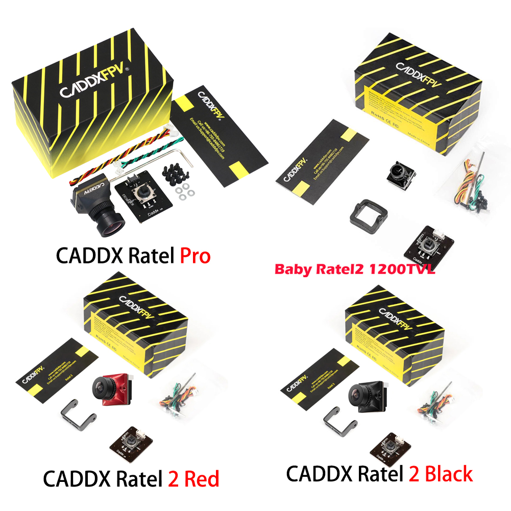 CADDXFPV Ratel Pro Analog / Ba - Drone Dji Rc 2 ulasan dan harga