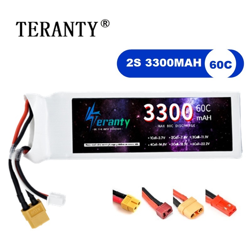 2S 7.4V LiPo Battery 3300mAh 6 - Drone And Car ulasan dan harga