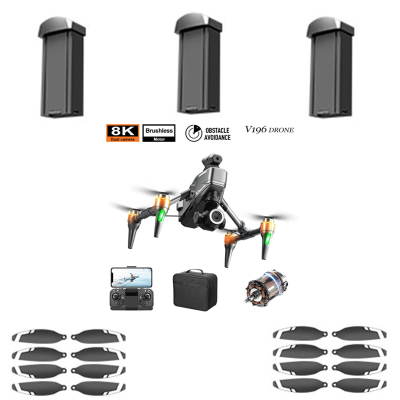 V196 Brushless Drone Battery 3 - Drone V196 Rc ulasan dan harga