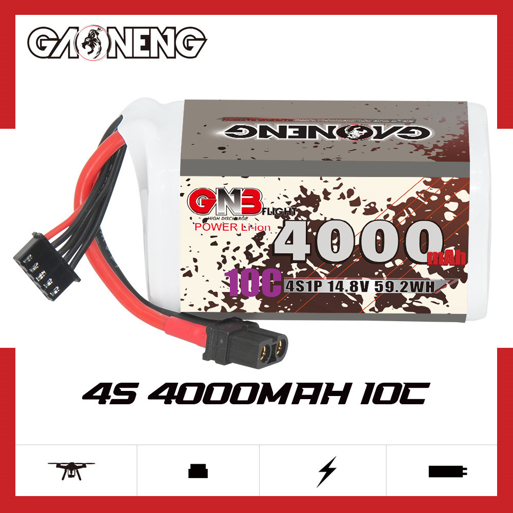 GNB 4000mAh 4S 14.8V 10C 20C W - Drone Rc Leading ulasan dan harga