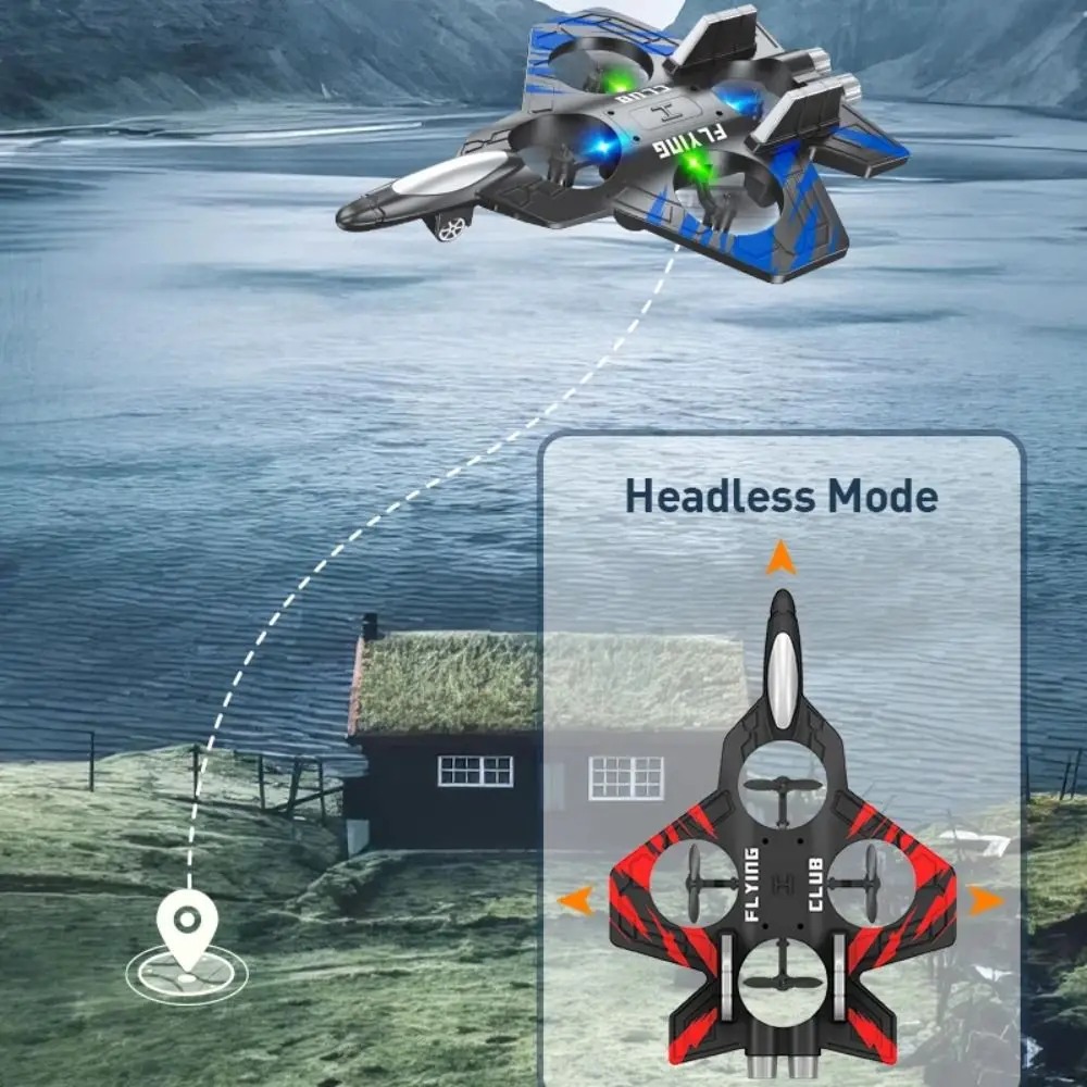 New with Lights Glider Flying  - Drone Rc Fighter Jet ulasan dan harga