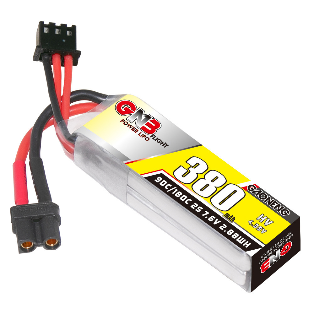 GNB 2S 7.6V 380mAh 90C/180C Li - Drone Rc Leading ulasan dan harga
