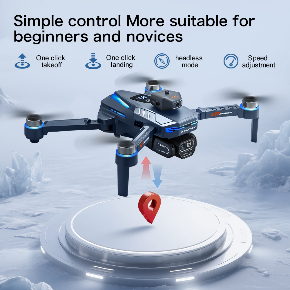 Drone GT8 4K Brushless Motor C - Drone Rc S156 ulasan dan harga