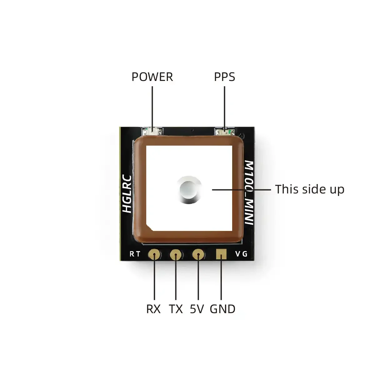 HGLRC M100 MINI GPS Module M10 - Drone Rc Leading ulasan dan harga