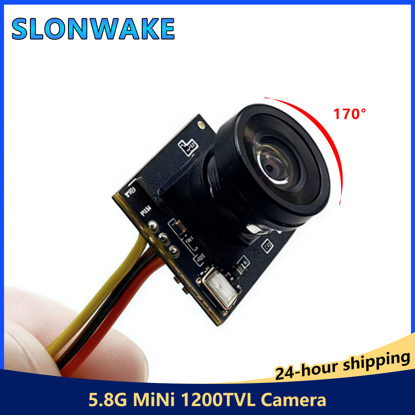 SLONWAKE Ultra Mini 5.8G FPV C - Drone Rc Camera ulasan dan harga
