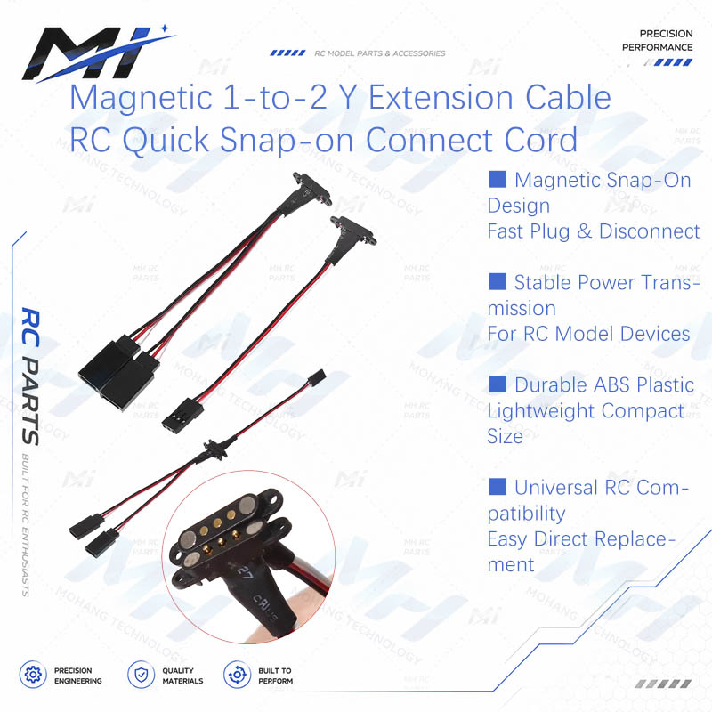 Magnetic 1-to-2 Y Extension Ca - Drone Rc Battery ulasan dan harga